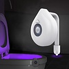 LED RGB Toilet lamp op batterij met Bewegingssensor