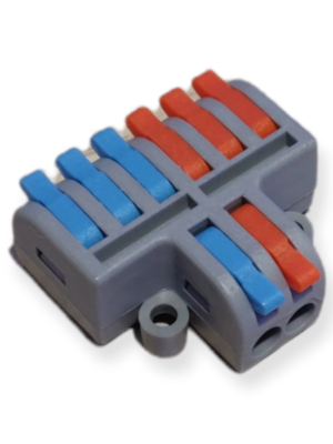 Stroomdraad Verbindingsklem 2 aderig naar 3 voudig Splitsen