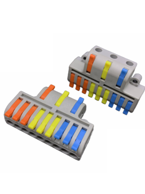 Stroomdraad Verbindingsklem 3 aderig naar 3 voudig Splitsen
