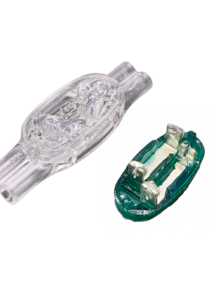 Waterdichte kabel verbindingsklem 2 aderig AWG16-AWG19