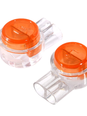 Waterdichte AWG22 kabel Mini verbindingsklem 2 aderig Stroomdraad