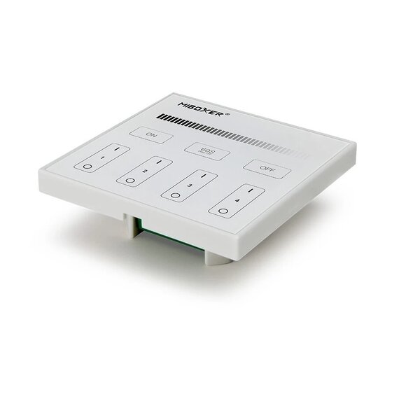 Milight / MiBoxer 4 Zone DMX512 Wandpaneel voor Enkelkleurige LEDStrips