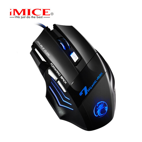 Imice 4-in-1 Gaming set met muis, toetsenbord, koptelefoon en muismat - RGB verlichting