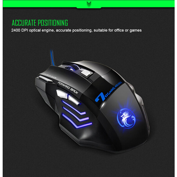 Imice Game toetsenbord en game muis set - RGB verlichting