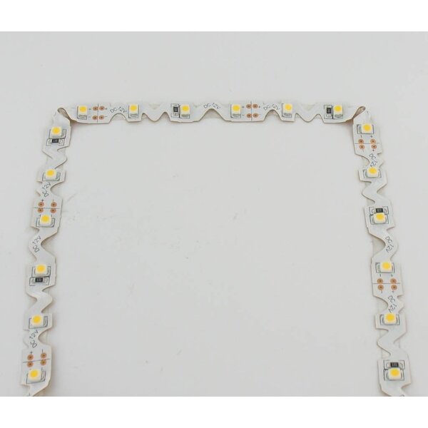 Epistar  Epistar Power LEDStrip Warm Wit Buigbaar S-Shape 5 meter 2700K 72 led per meter