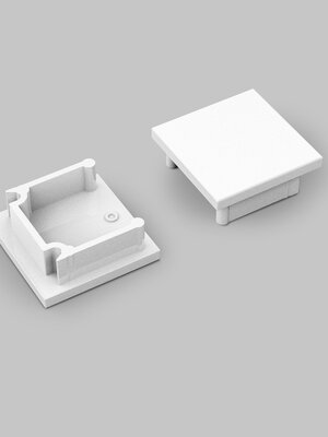 Einddop Wit voor SMART16 Profielen