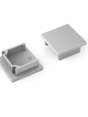 Einddop Zilver voor SMART16 Profielen