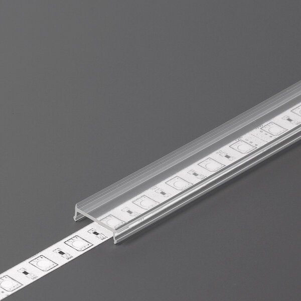 Topmet 2 Meter C3 Click Cover Transparant voor SMART16 / PLANE 14 Profielen