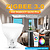 Gledopto Zigbee PRO Color and White 5 Watt GU10 Spot 120° lens