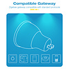Gledopto Zigbee PRO Color and White 5 Watt GU10 Spot 120° lens