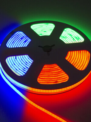 COB RGB LED Strip 5 meter 840led/m 24V