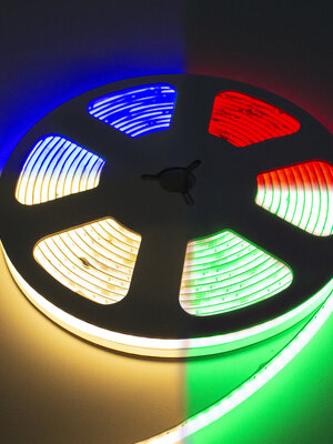 RGBW COB LED Strip 5 meter 840led/m 24V