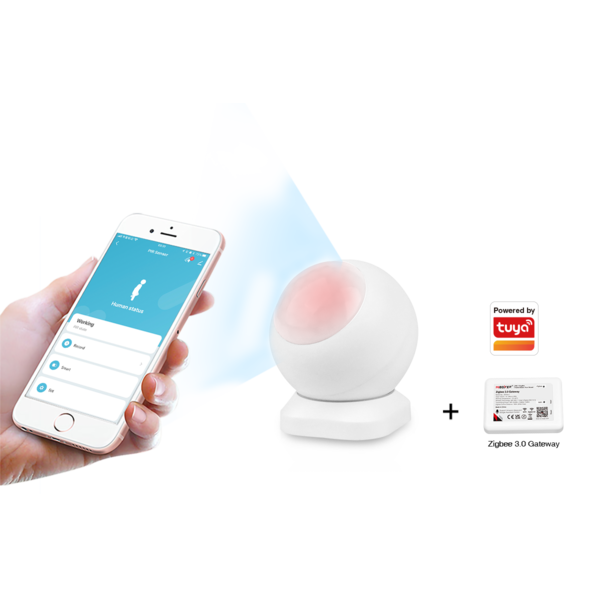 Milight / MiBoxer Zigbee 3.0 Draadloze PIR Sensor Bewegingsmelder