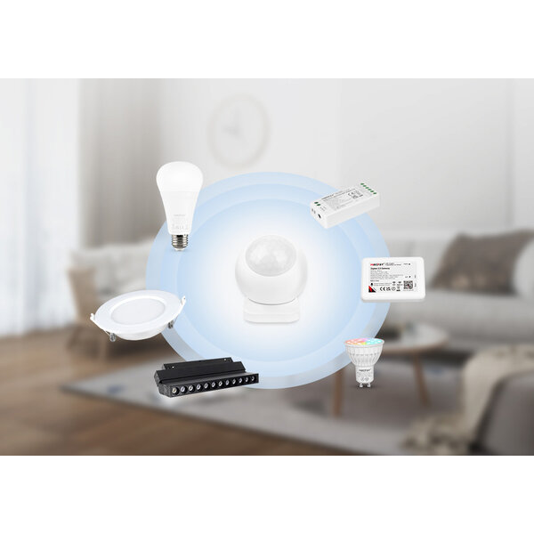 Milight / MiBoxer Zigbee 3.0 Draadloze PIR Sensor Bewegingsmelder