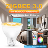 Gledopto Zigbee PRO Color and White 5 Watt GU10 Spot 30° lens