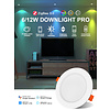 Gledopto Zigbee PRO RGB+CCT Ultra dun 6W LED Downlight