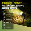 Gledopto Zigbee 3.0 Buitenlamp voor wand en grond montage Tuinspot 7 Watt RGB+CCT