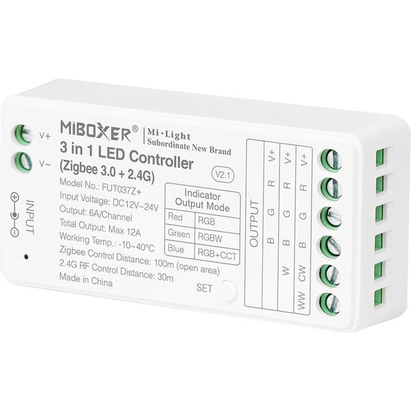 Milight / MiBoxer MiBoxer 3 in 1 LED Controller (Zigbee 3.0 +2.4G) RGB/RGBW/RGBCCT