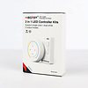 Milight / MiBoxer Controller en Wandpaneel Set voor LED Strips 1 kleur en Dual white - FUT035SA+