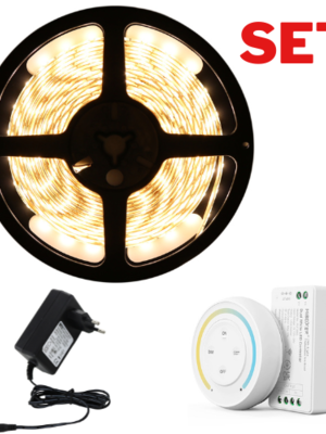 LED Strip 5 meter – Combinatie Set 3 – Warm Wit 300LED