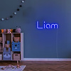 Neon Logo met LED Liam  - RGB Multikleur neon logo met afstandsbediening
