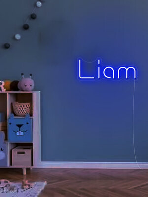 Neon Logo met LED Liam