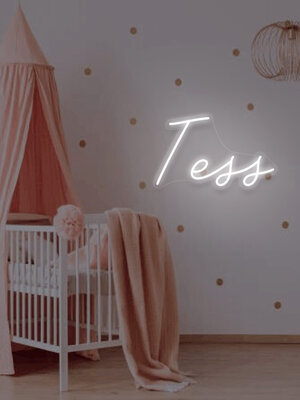 Neon Logo met LED Tess