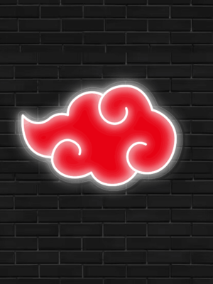 Neon Logo met LED Akatsuki