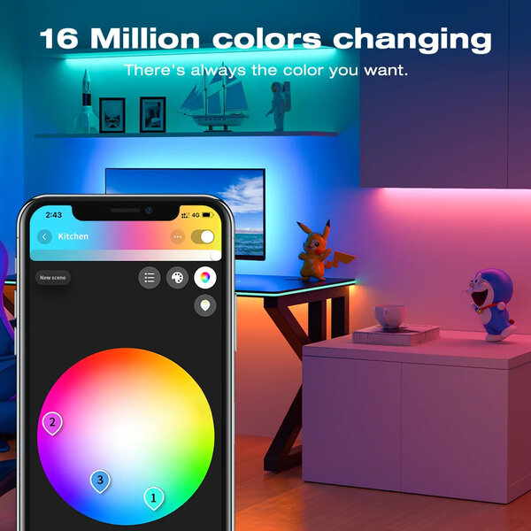 Gledopto Digitale Zigbee 3.0 LEDStrip Controller WS2811 WS2812 max. 300 pixels