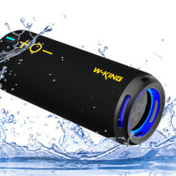 W-King 40W draagbare bluetooth speaker D320 - waterdicht - RGB LED Verlichting