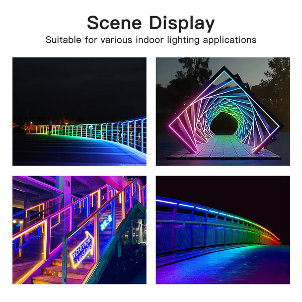 Gledopto WLED Digitale LED Strip Controller met Microfoon - ESP32 - Dynamische kleuren