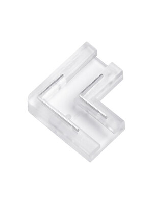 COB LED Strip hoek connector voor 8mm 2 pins