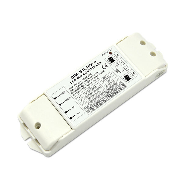 Euchips LED 1-10V Dimmer 12-24V max 10A - tevens geschikt voor 0-10V