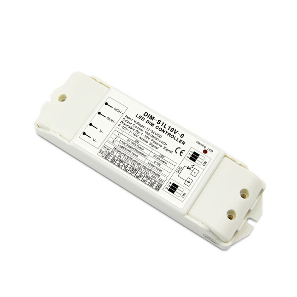 Euchips LED 1-10V Dimmer 12-24V max 10A - tevens geschikt voor 0-10V
