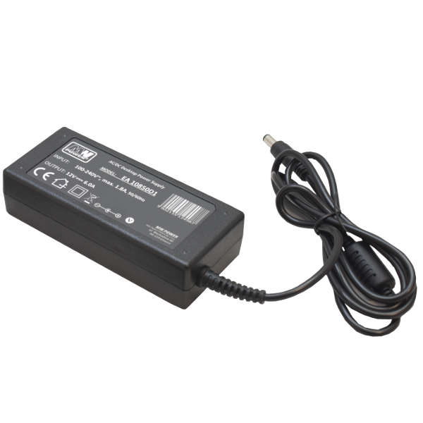 MWPower LEDStrip Stroomadapter 12 Volt 6 Ampère 72 Watt