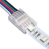 RGBW Klik Connector met 15cm aansluitdraad voor IP20 LED Strips - V2