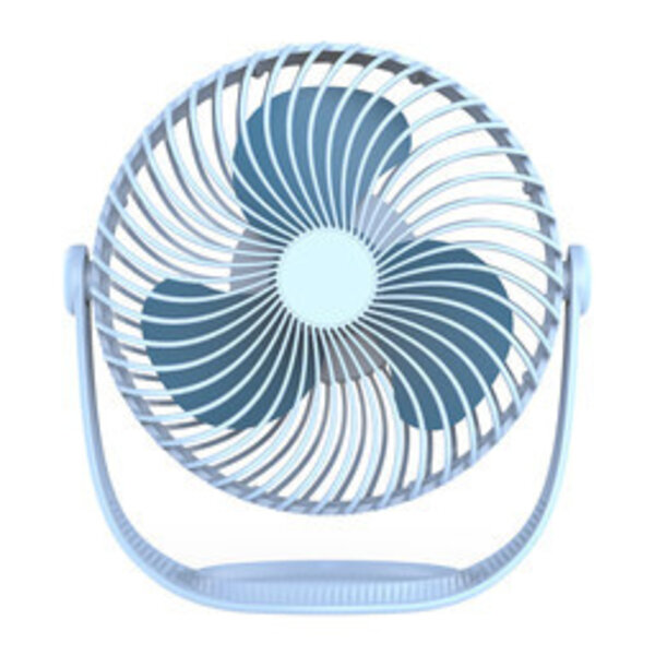 Orico Draadloze USB ventilator - 3 standen - 2000mAh - Lichtblauw