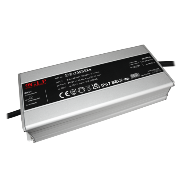 GLP 350 Watt 24 volt Transformator IP67