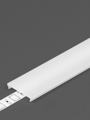 Milky Click cover 2 meter voor CORNER16 v2 profielen C6