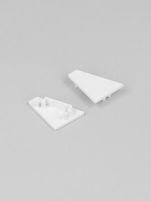 Einddop Wit voor CORNER16 v2 profielen