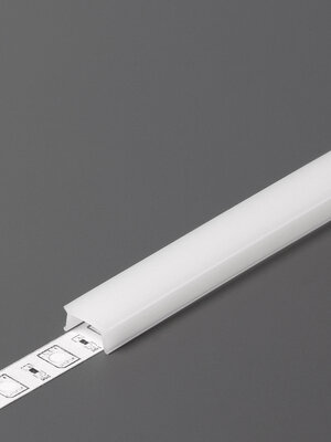 Milky Click cover 2 meter voor HIDE10 stucprofielen C4