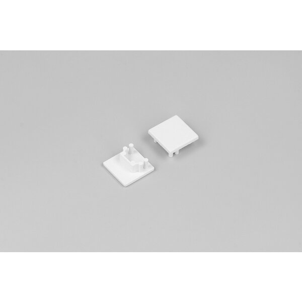 Topmet Einddop Wit voor Topmet COZY12 Profielen