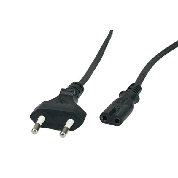 POS Zwarte C7 Stroomkabel 1.2 meter