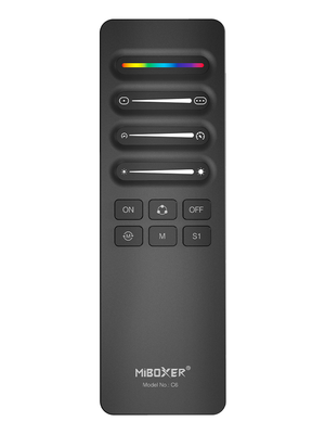 Afstandsbediening Zwart voor Digitale LEDStrip Controllers (SPI)