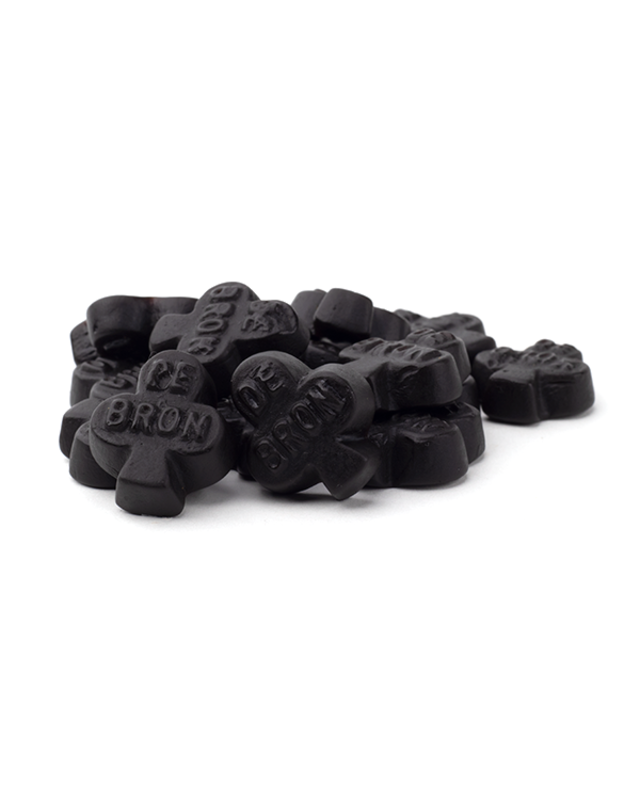 De Bron De Bron Klavertjes Drop Suikervrije Zoute Drop