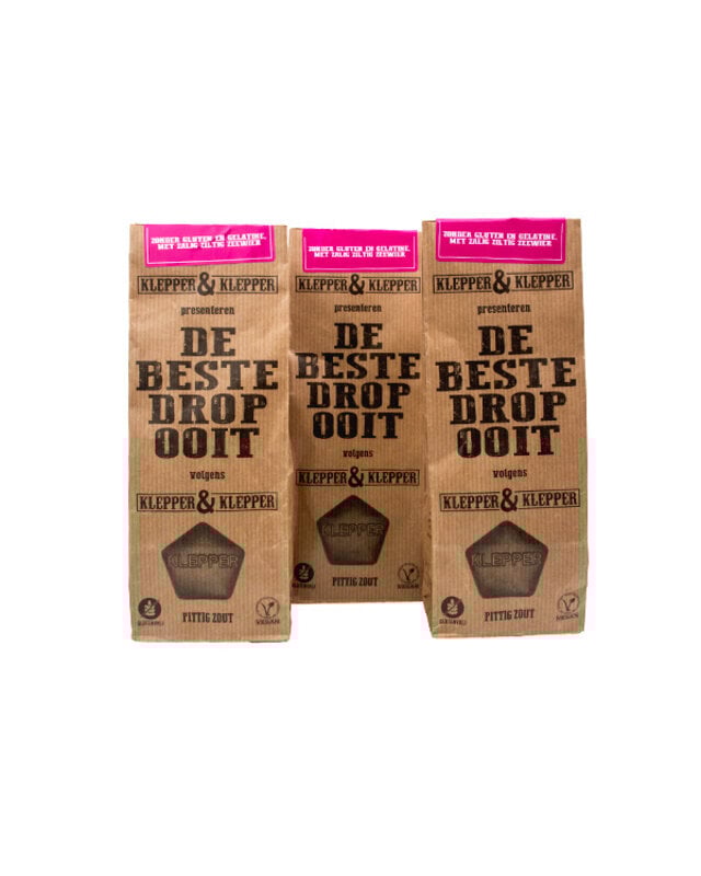 Klepper en Klepper Pittig Zout Klepper en Klepper Zeewier Drop