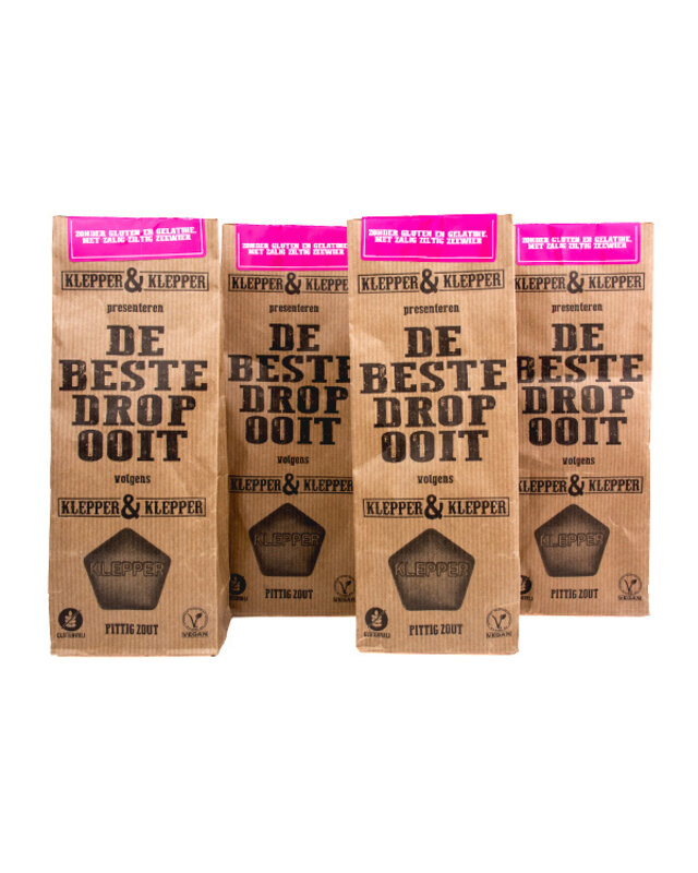 Klepper en Klepper Pittig Zout Klepper en Klepper Zeewier Drop