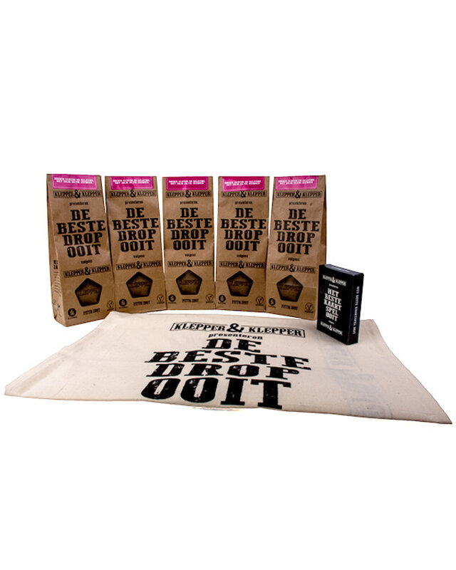 Klepper en Klepper Pittig Zout Klepper en Klepper Zeewier Drop