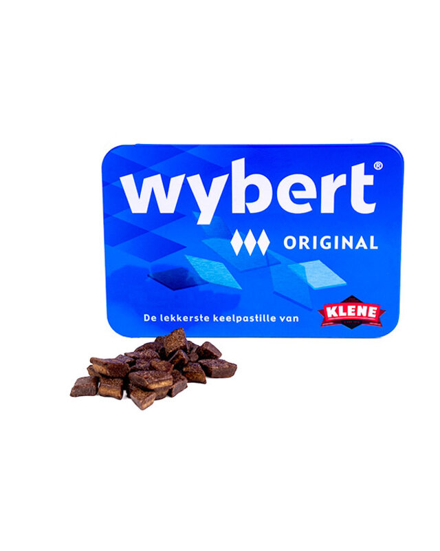 Klene Wybertjes Drop van Klene of Wiebertjes - de echte Wybert Original