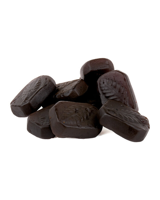 Meenk Laurierblaadjes Drop van Meenk met Arabische Gom